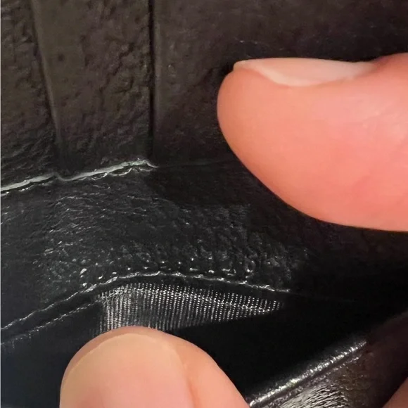 GUCCI GG Supreme Monogram Psychedelic Bi-Fold Wallet Black Multicolor LIKE NEW - Picture 9 of 9